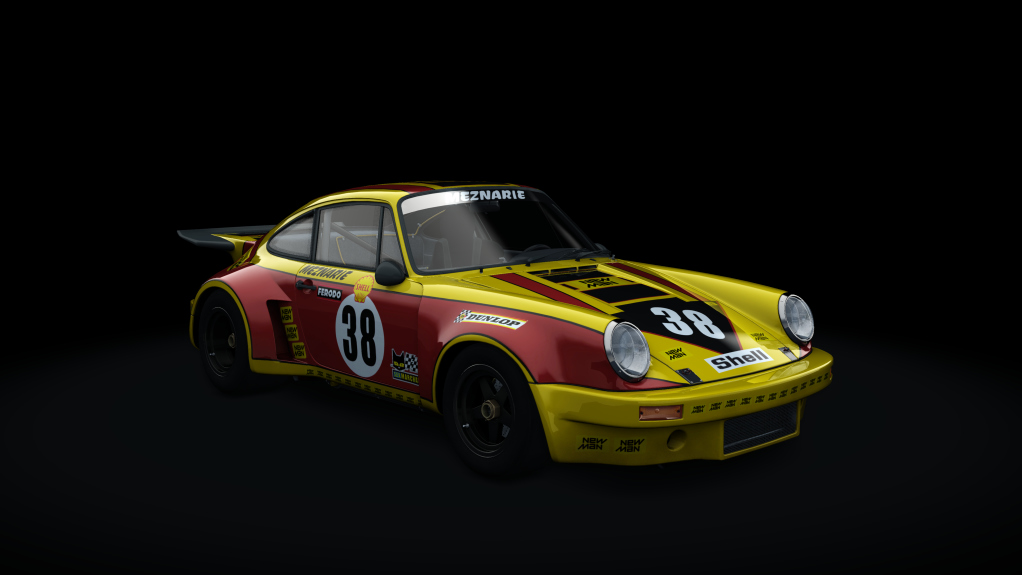 Porsche 911 Carrera RSR 3.0, skin 38_newman_meznarie