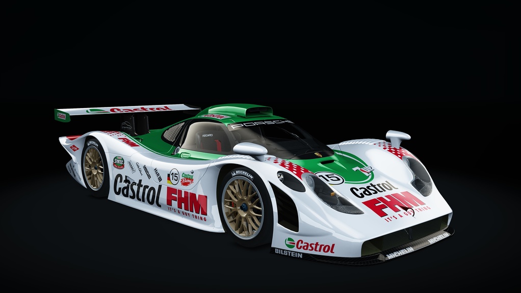 Porsche 911 GT1-98, skin 015_Porsche_Castrol