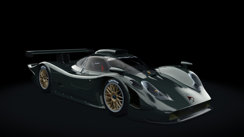 Porsche 911 GT1-98, skin Full_Carbon