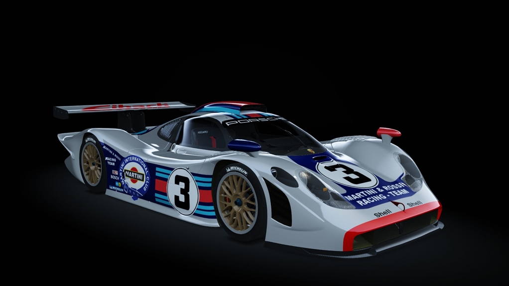 Porsche 911 GT1-98, skin Martini_3