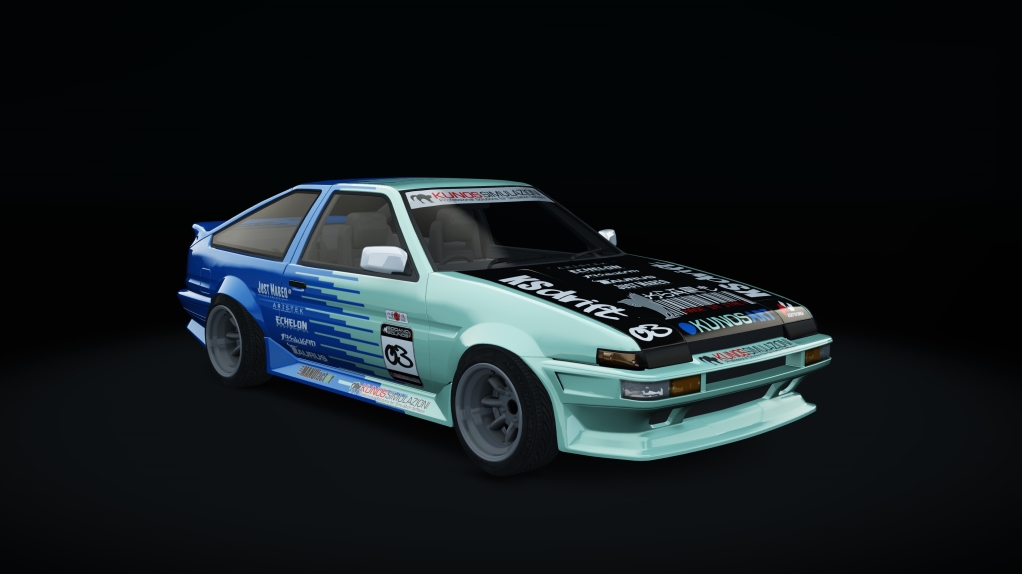 Toyota AE86 Drift, skin 01_ksdrift3