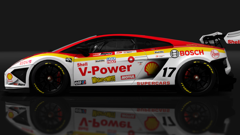 Lamborghini Gallardo LP570-4 ST GT3, skin rs_17_shell