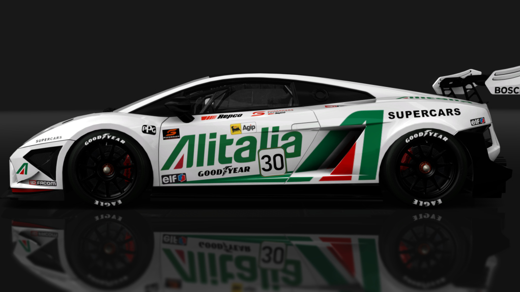 Lamborghini Gallardo LP570-4 ST GT3, skin rs_30_alitalia