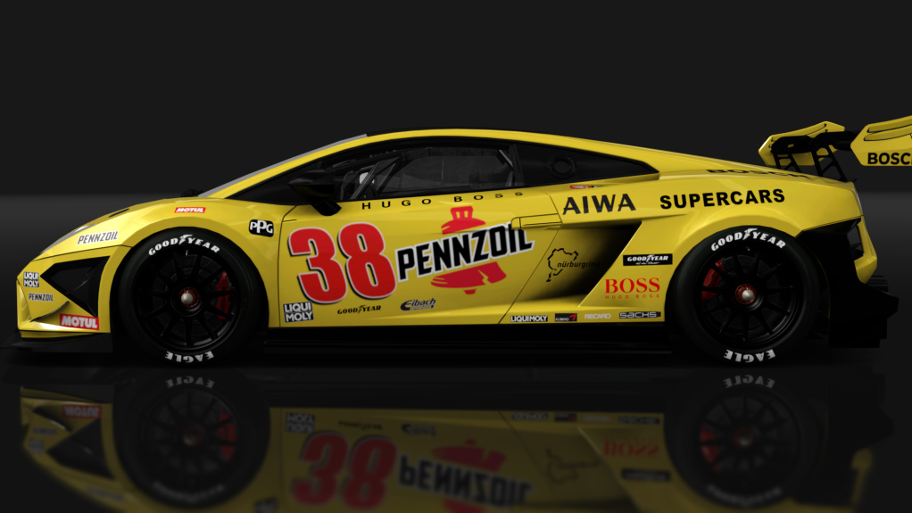 Lamborghini Gallardo LP570-4 ST GT3, skin rs_38_pennzoil