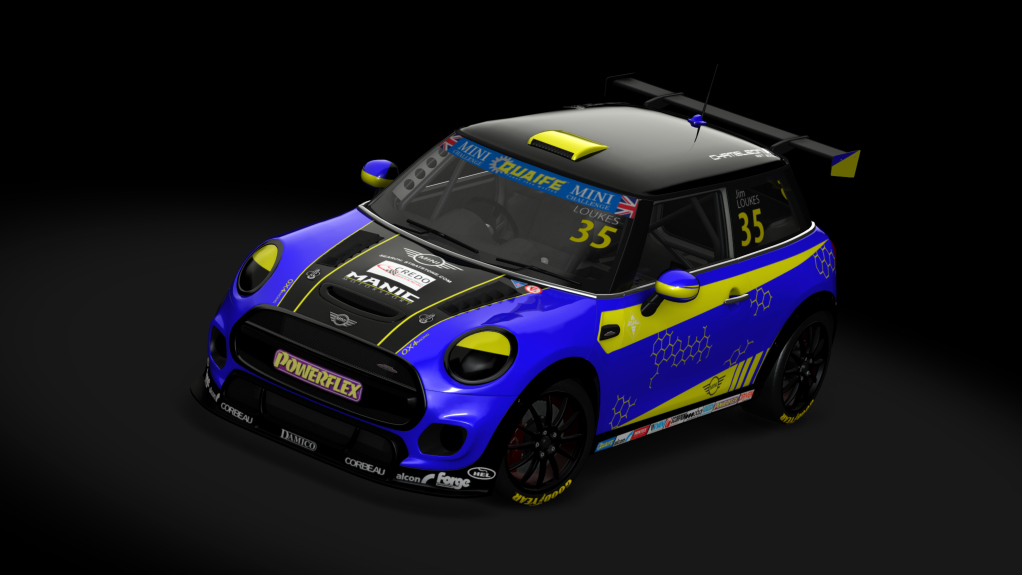 Mini Cooper JCW Challenge (F56), skin 35_Jim_Loukes_2021