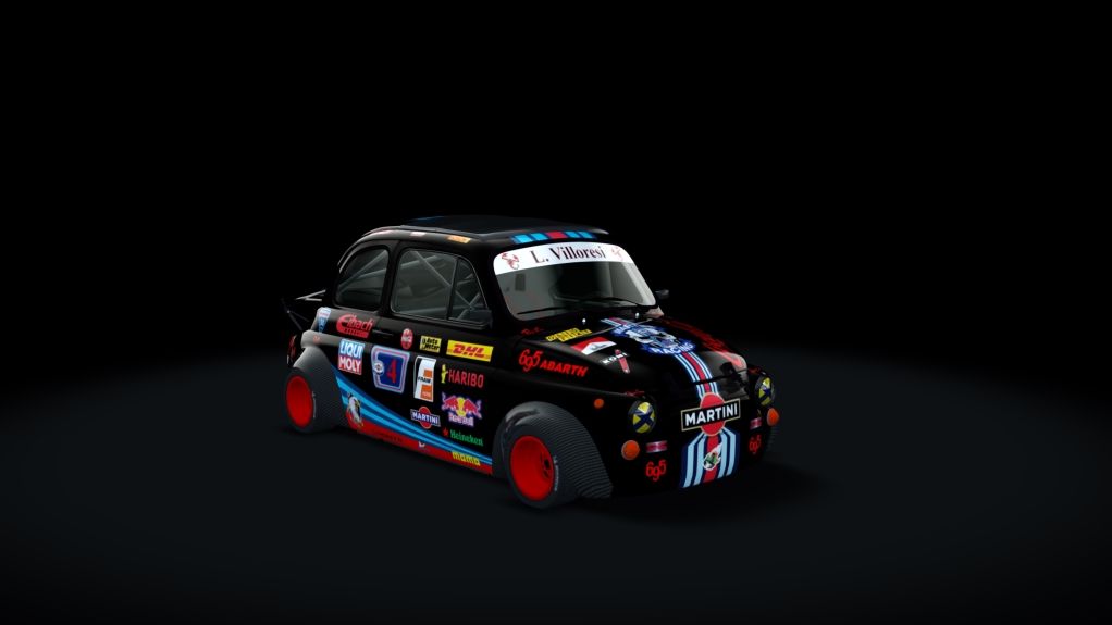 Fiat 695 minicar, skin Luigi_Villoresi