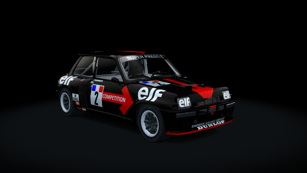 Renault 5 Turbo Europa Cup, skin 1982_02_Jean_Ragnotti