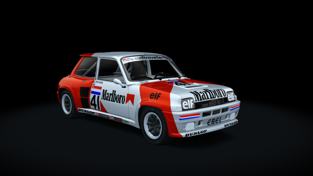 Renault 5 Turbo Europa Cup, skin 1982_41_Fred_Krab