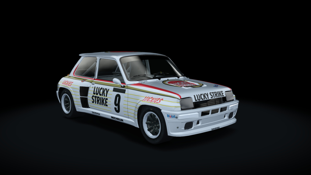 Renault 5 Turbo Europa Cup, skin r5_turbo_lucky_strike