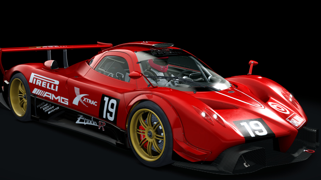 Pagani Zonda R, skin ac_19_mediumred