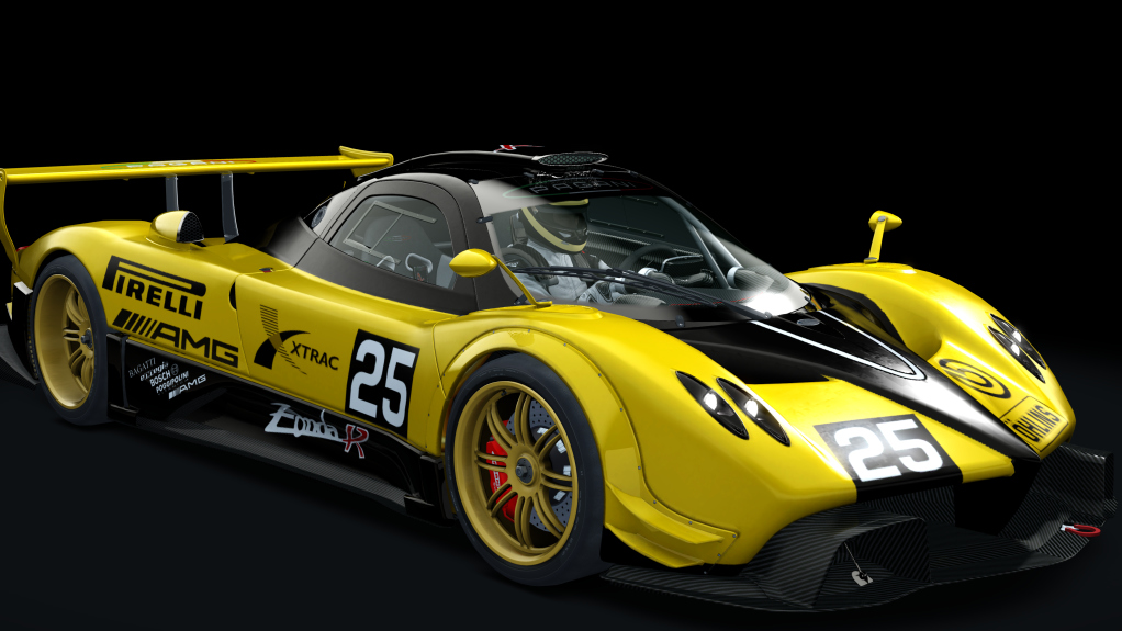 Pagani Zonda R, skin ac_25_senna