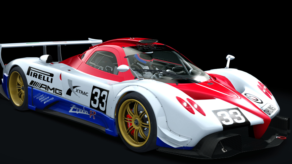 Pagani Zonda R, skin ac_33_france