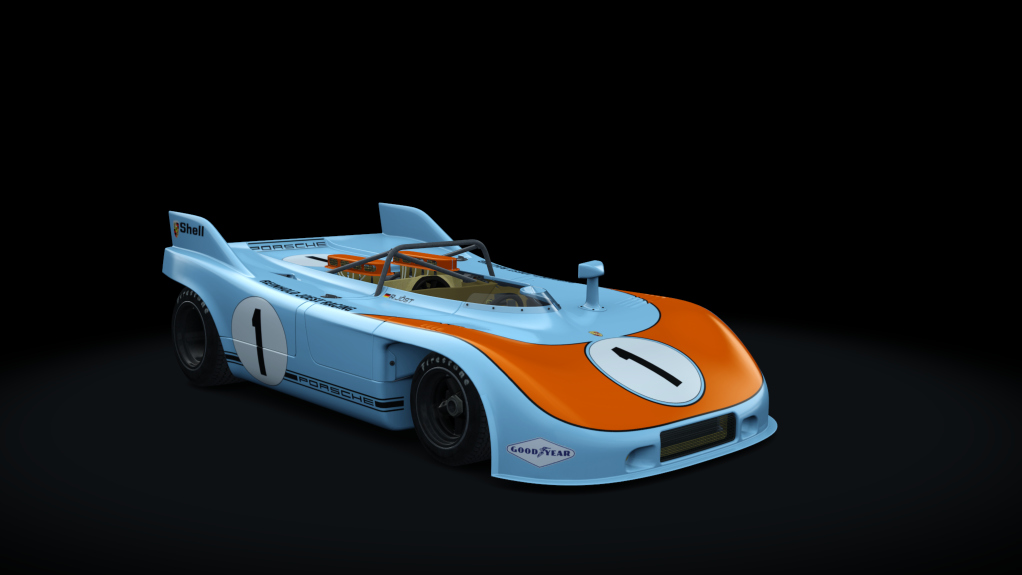 Porsche 908/3, skin 1A