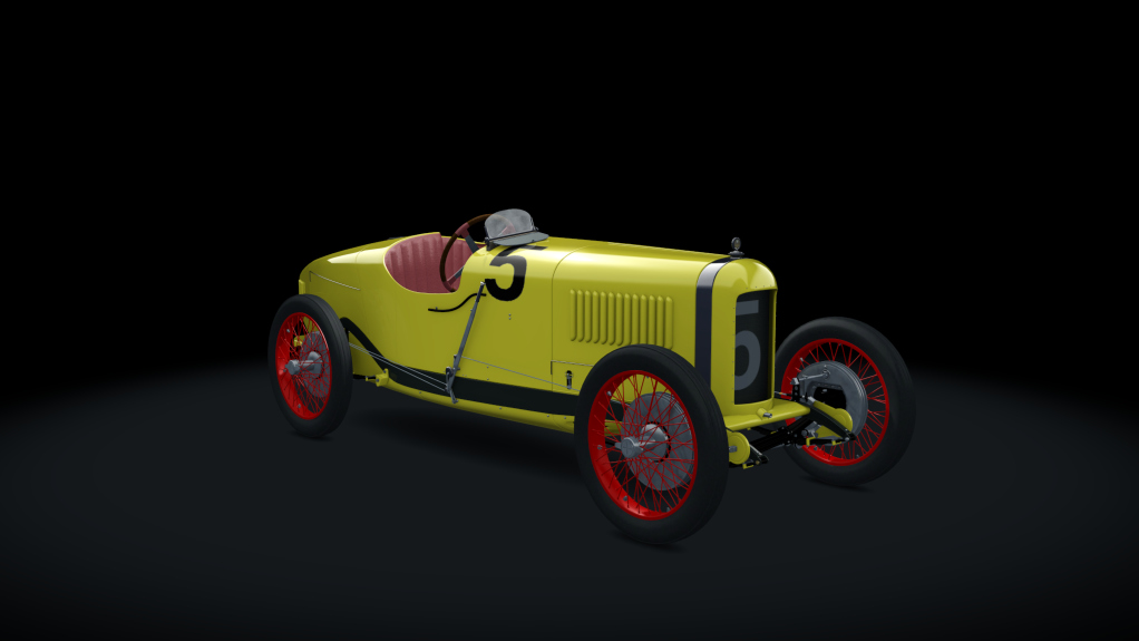 Sunbeam Grand Prix 1923, skin belgian_yellow