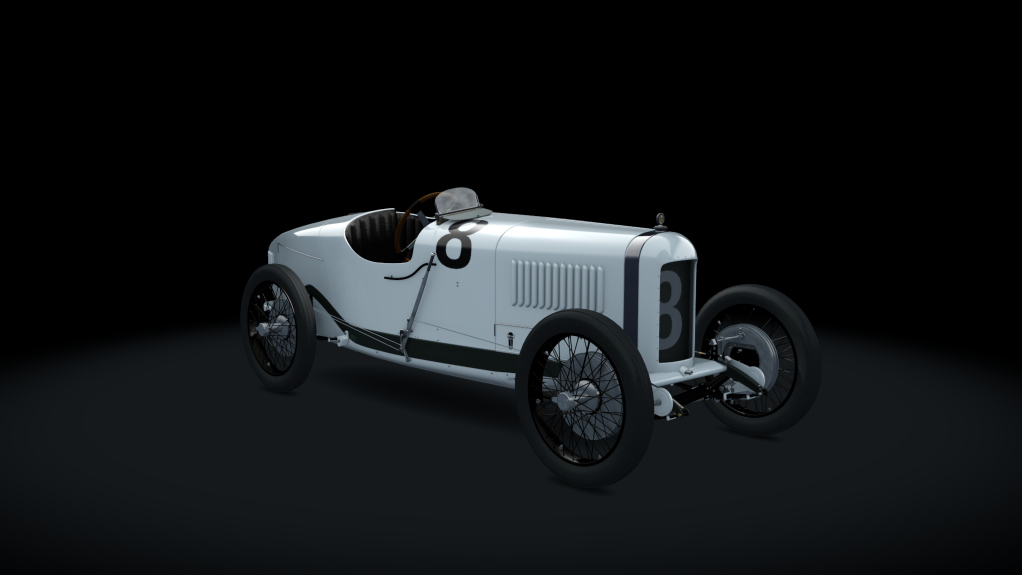 Sunbeam Grand Prix 1923, skin german_white