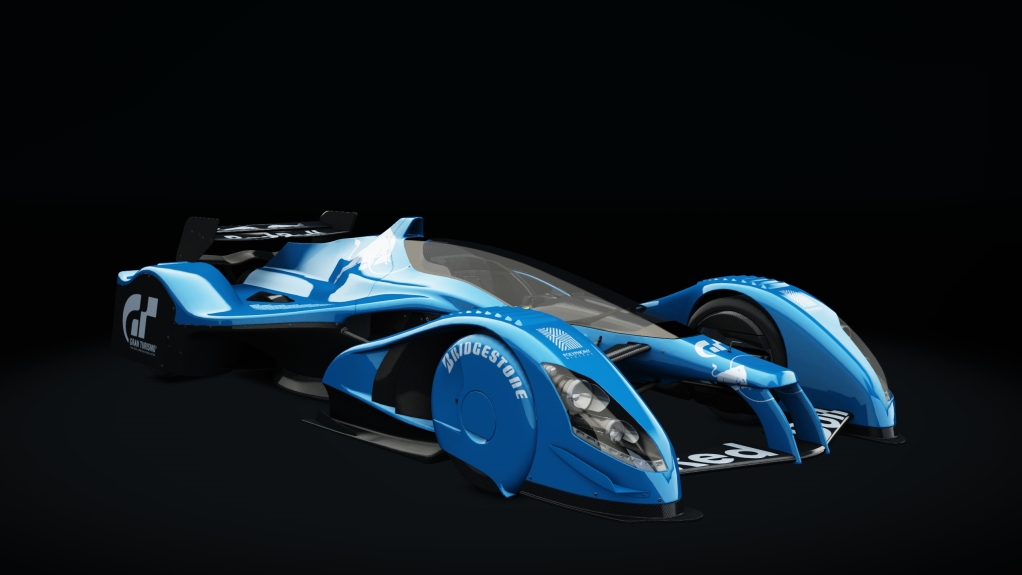 RedBull X2010, skin azure