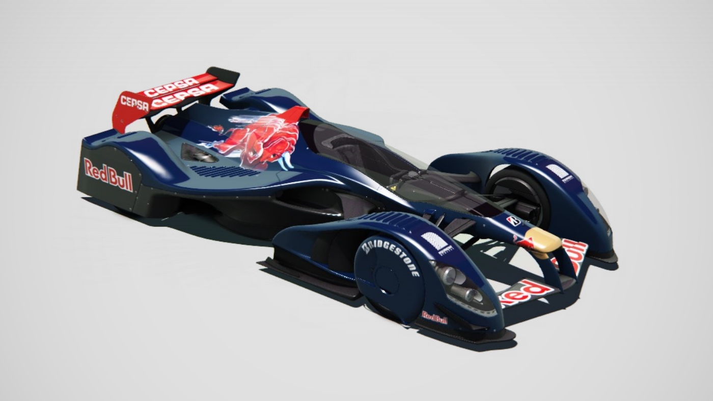 RedBull X2010, skin toro_roso