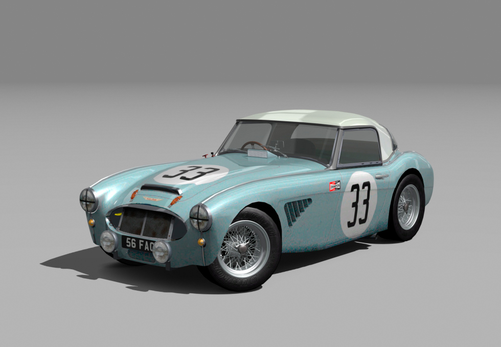 Austin Healey 3000 MK I, skin 06