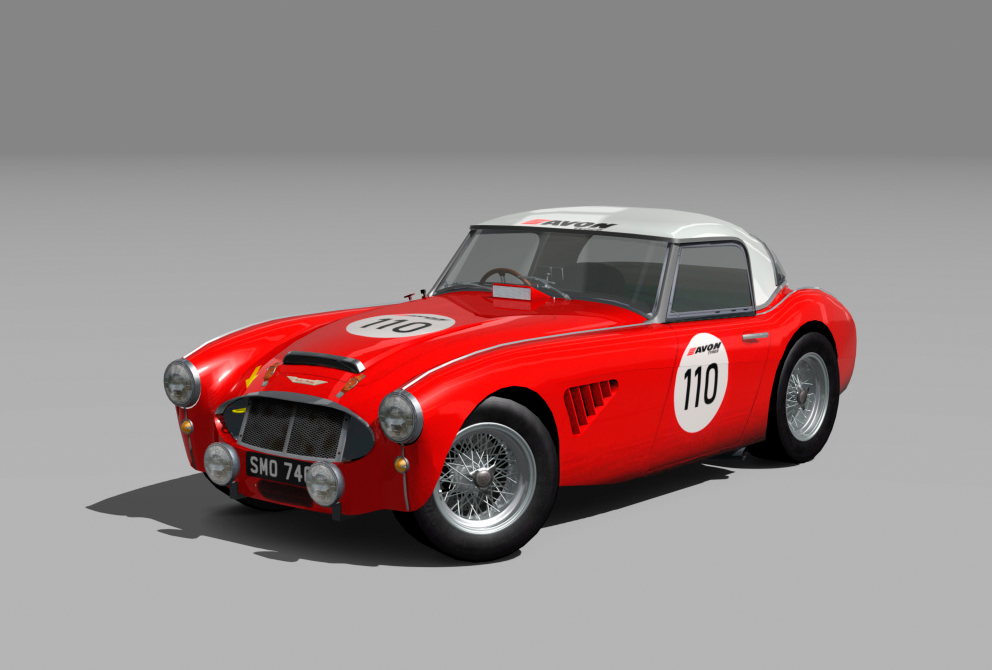 Austin Healey 3000 MK I, skin 16