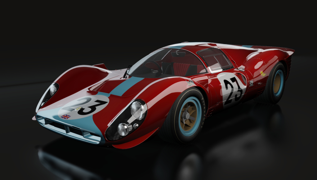 WSC60 Ferrari 330 P4 Berlinetta, skin 23_courage