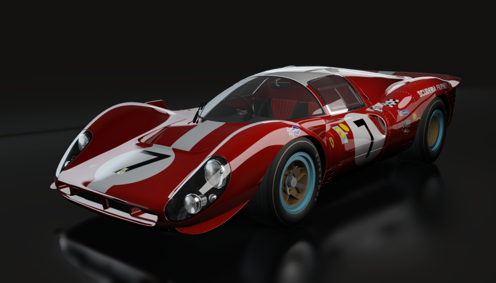 WSC60 Ferrari 330 P4 Berlinetta, skin 7_monza_1967