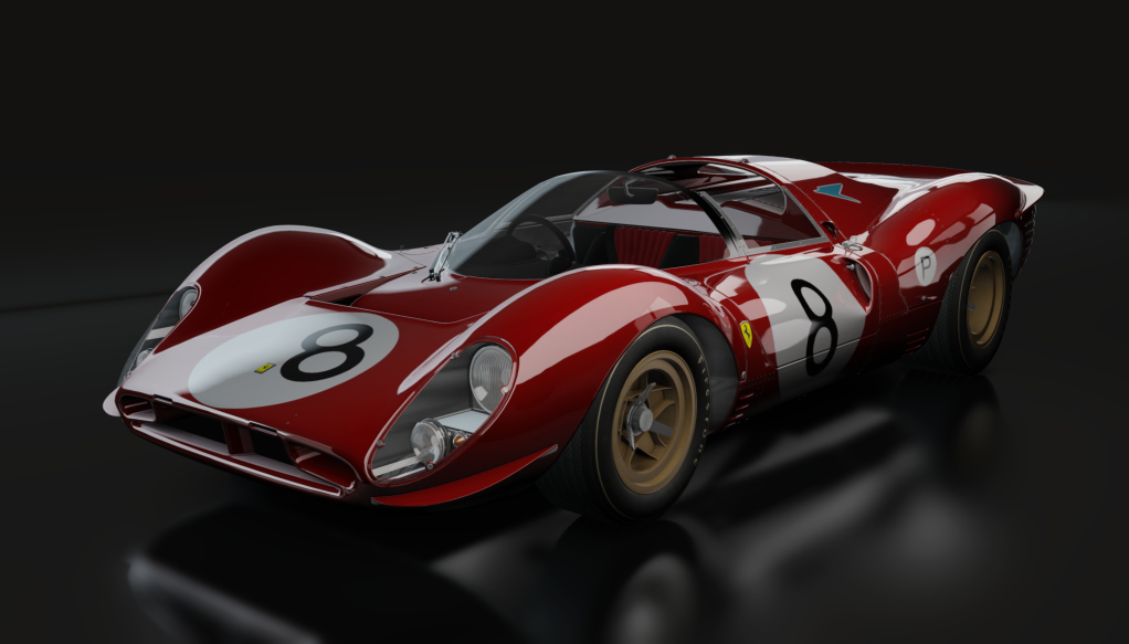 WSC60 Ferrari 330 P4 Spyder, skin 8_hawkins_williams_brands