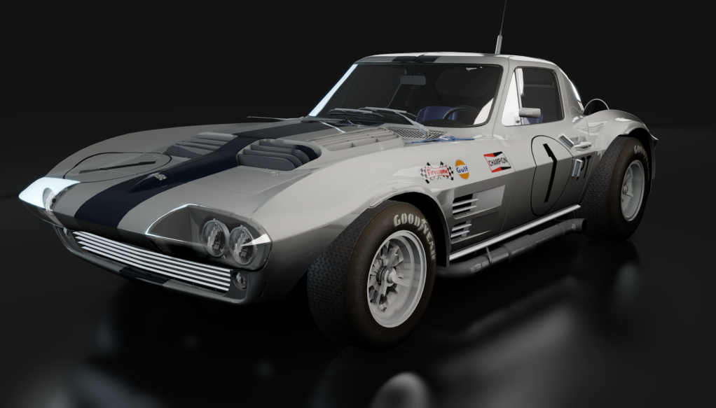 WSC60 Corvette Grand Sport, skin 1_sebring_1965