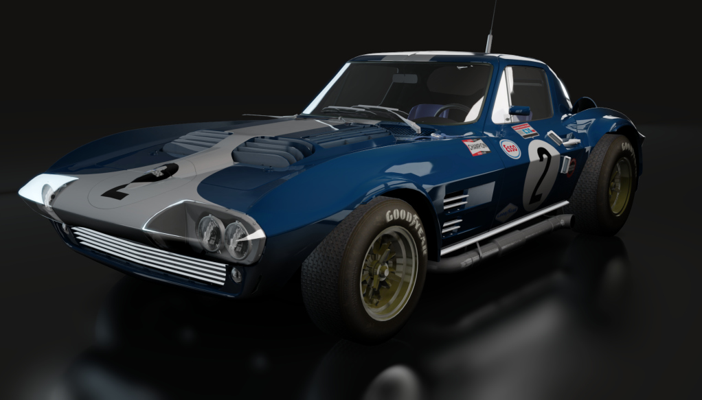 WSC60 Corvette Grand Sport, skin 2_sebring_1964