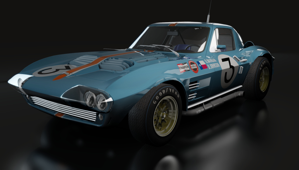 WSC60 Corvette Grand Sport, skin 3_sebring_1964