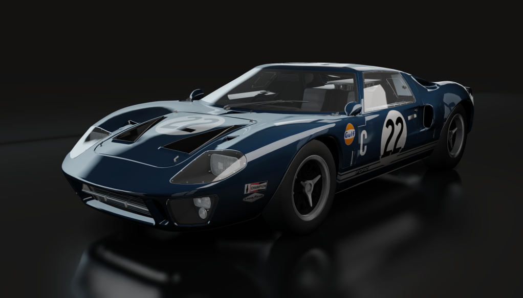 WSC60 Ford GT40 Mk1, skin 22_road_america_1966