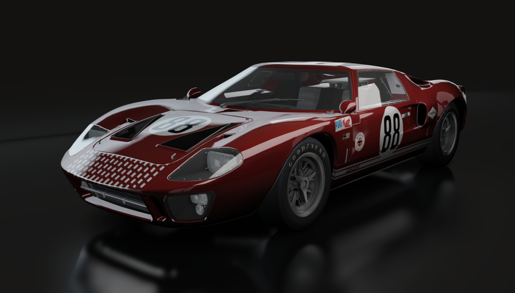 WSC60 Ford GT40 Mk1, skin 88_daytona_1966