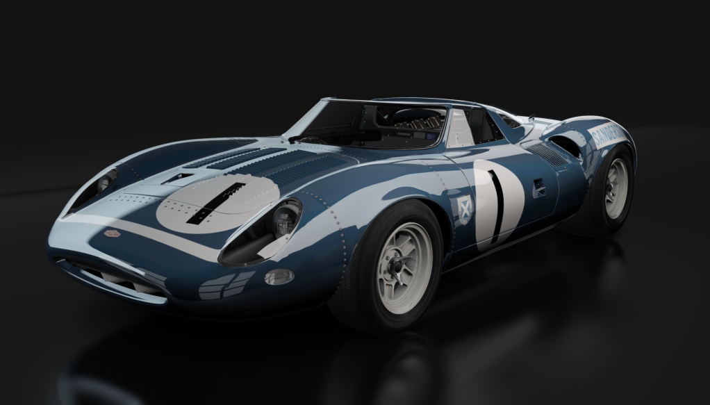 WSC60 Jaguar XJ-13, skin 1_tourist_trophy_1966