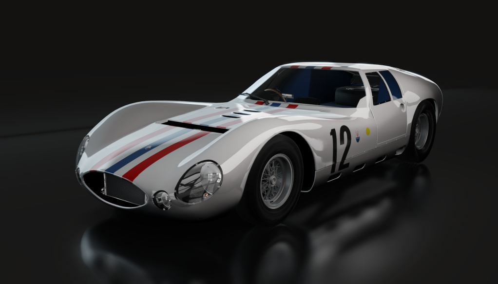 WSC60 Maserati 151/3, skin 12_le_mans_test_1965