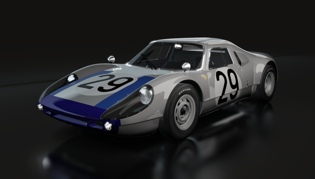 WSC60 Porsche 904/8, skin 29_lemans1964_904-009