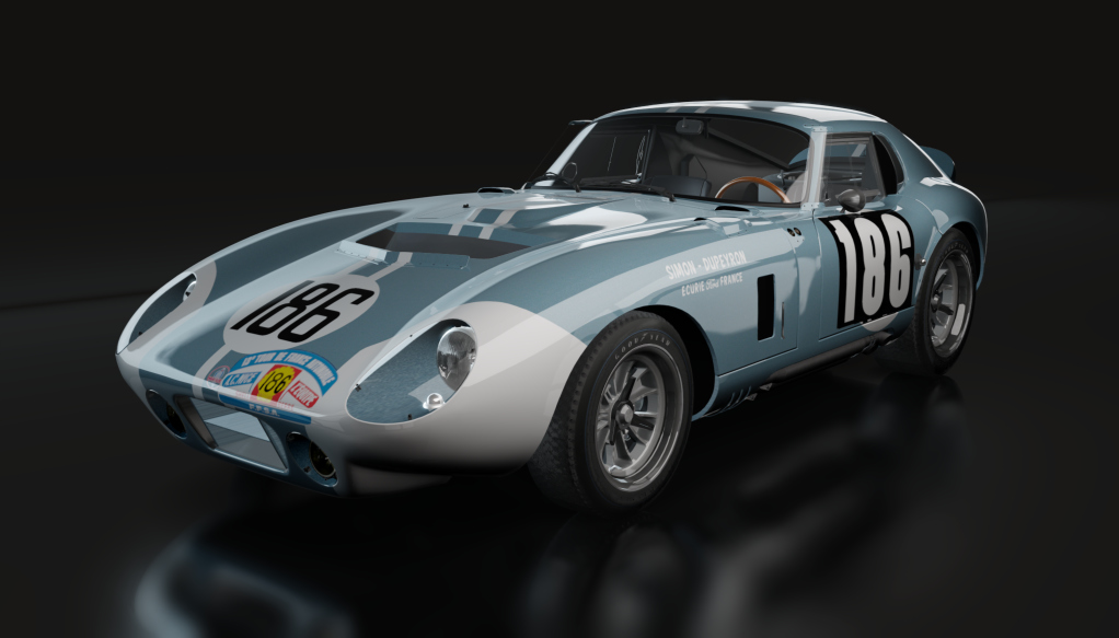 WSC60 Shelby Daytona Coupe, skin 186_tour_de_france_1964