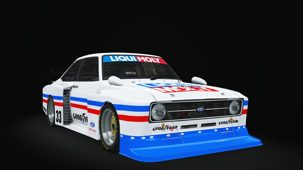 Zakspeed Escort MKII RS Turbo DRM Div II, skin LiquiMoly_White