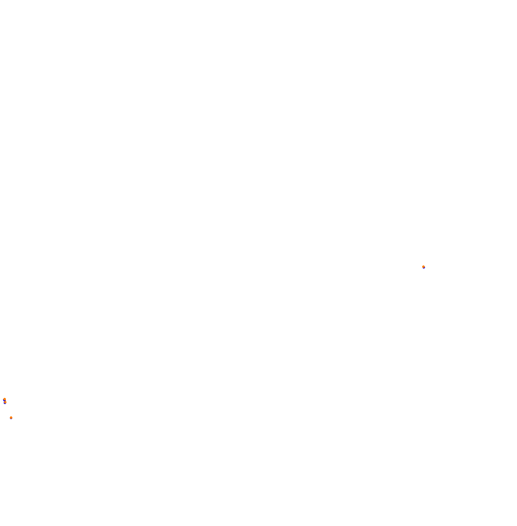 Zandvoort Formula1 Layout collisions