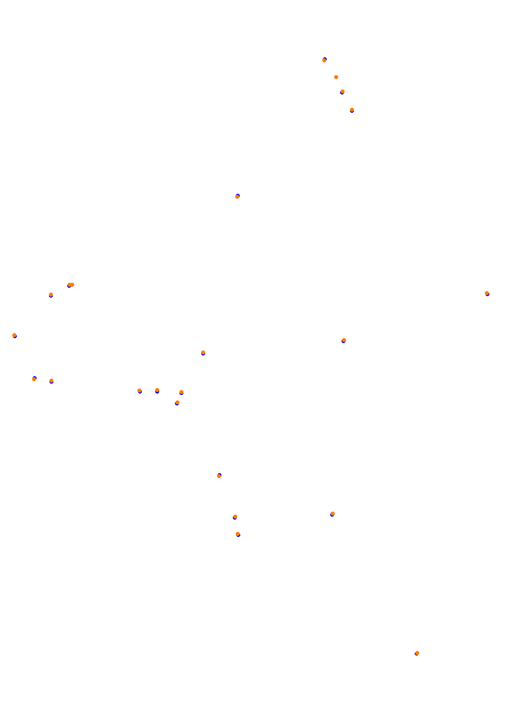 Highlands Drift collisions