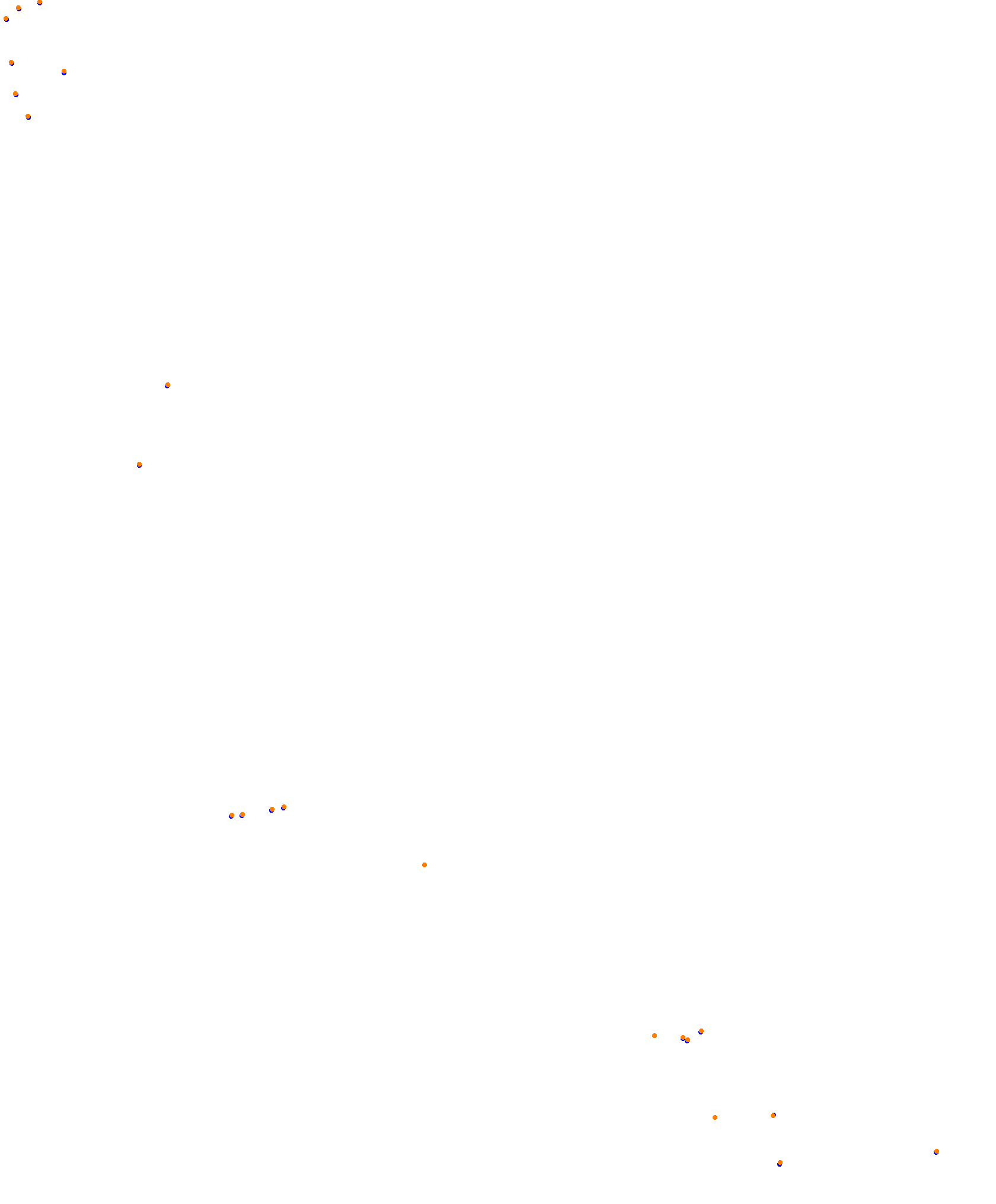 Weatherfield International Raceway collisions