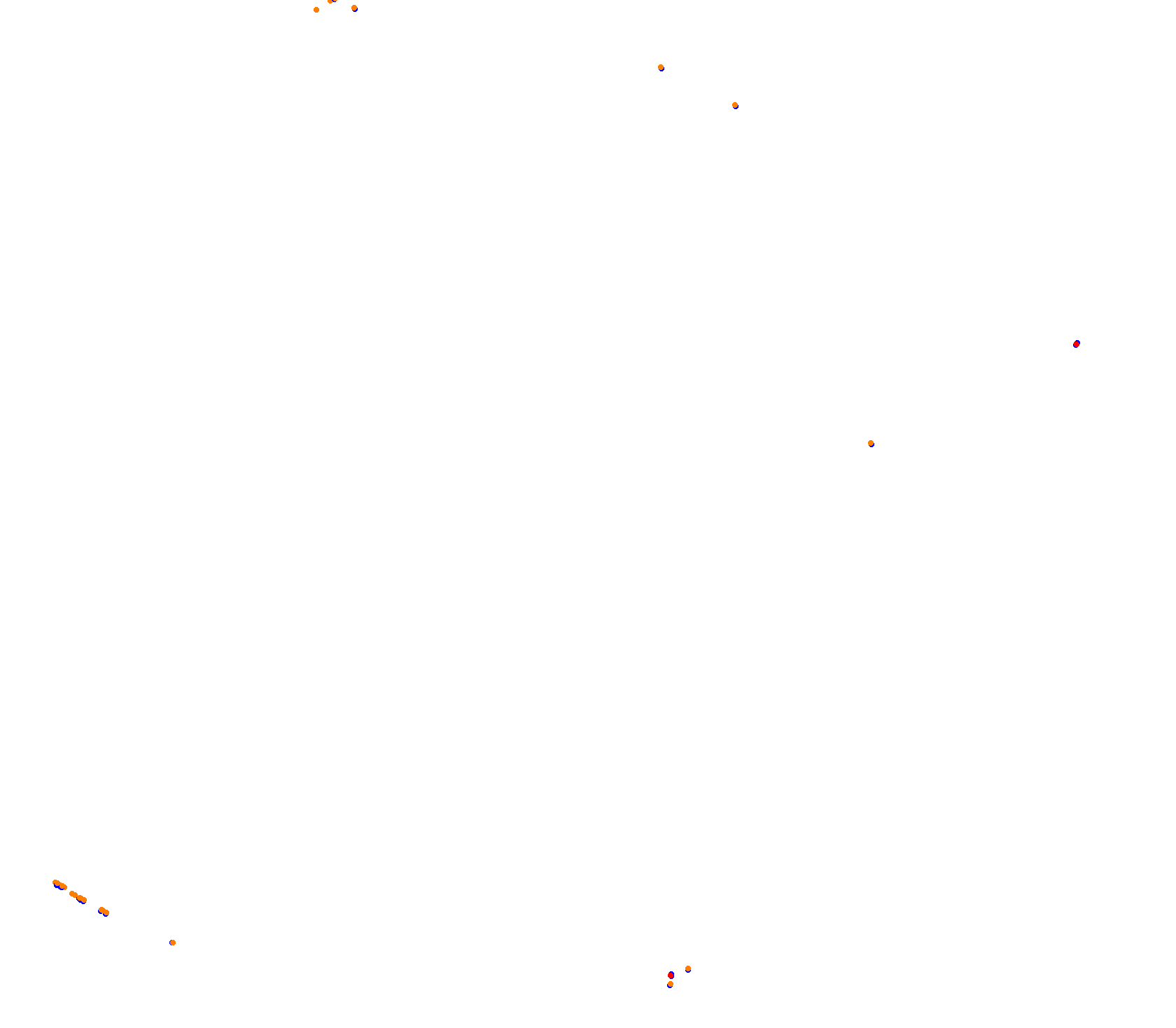 Laguna Seca 60s collisions