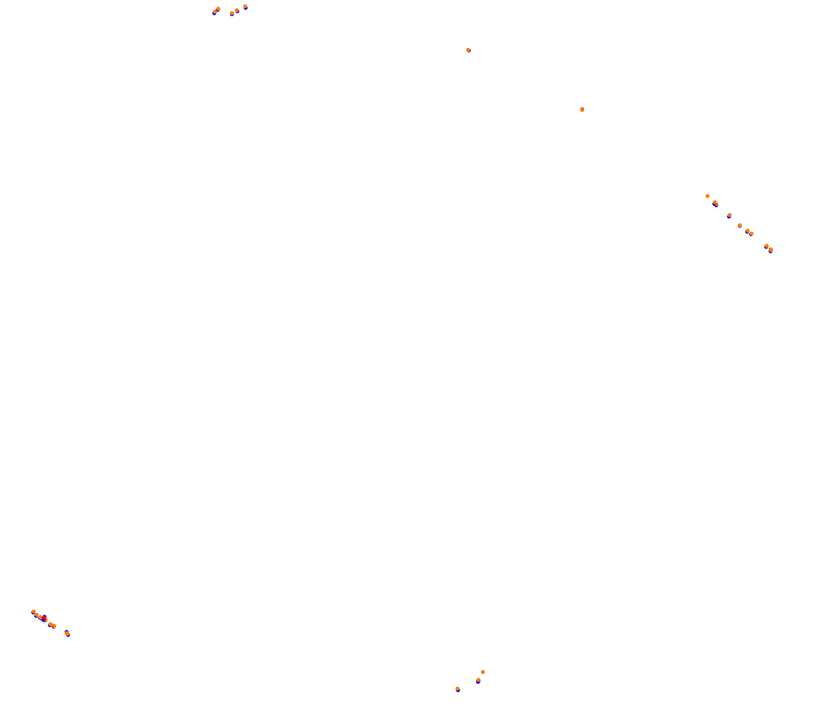 Laguna Seca 60s collisions