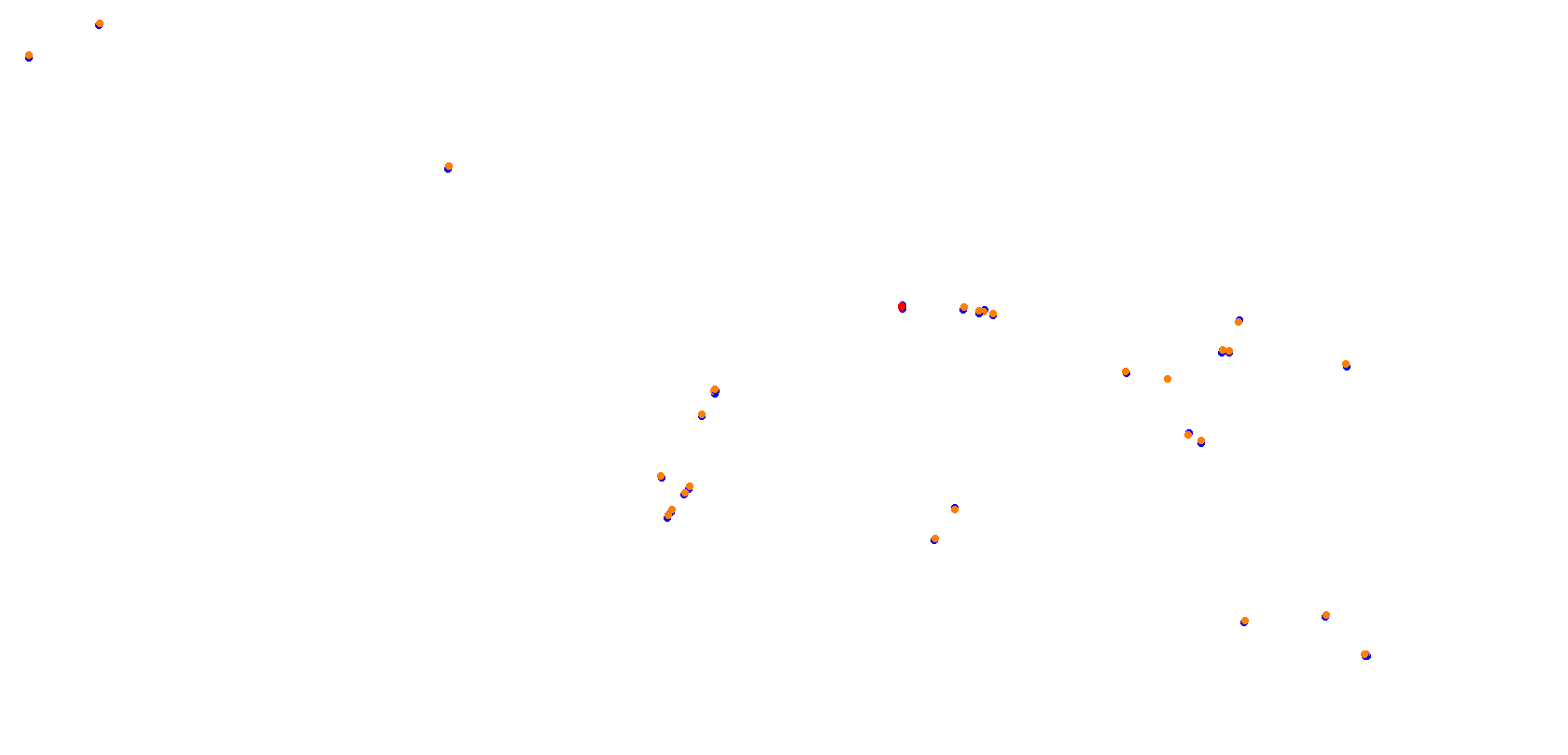 Okayama Grand Prix collisions
