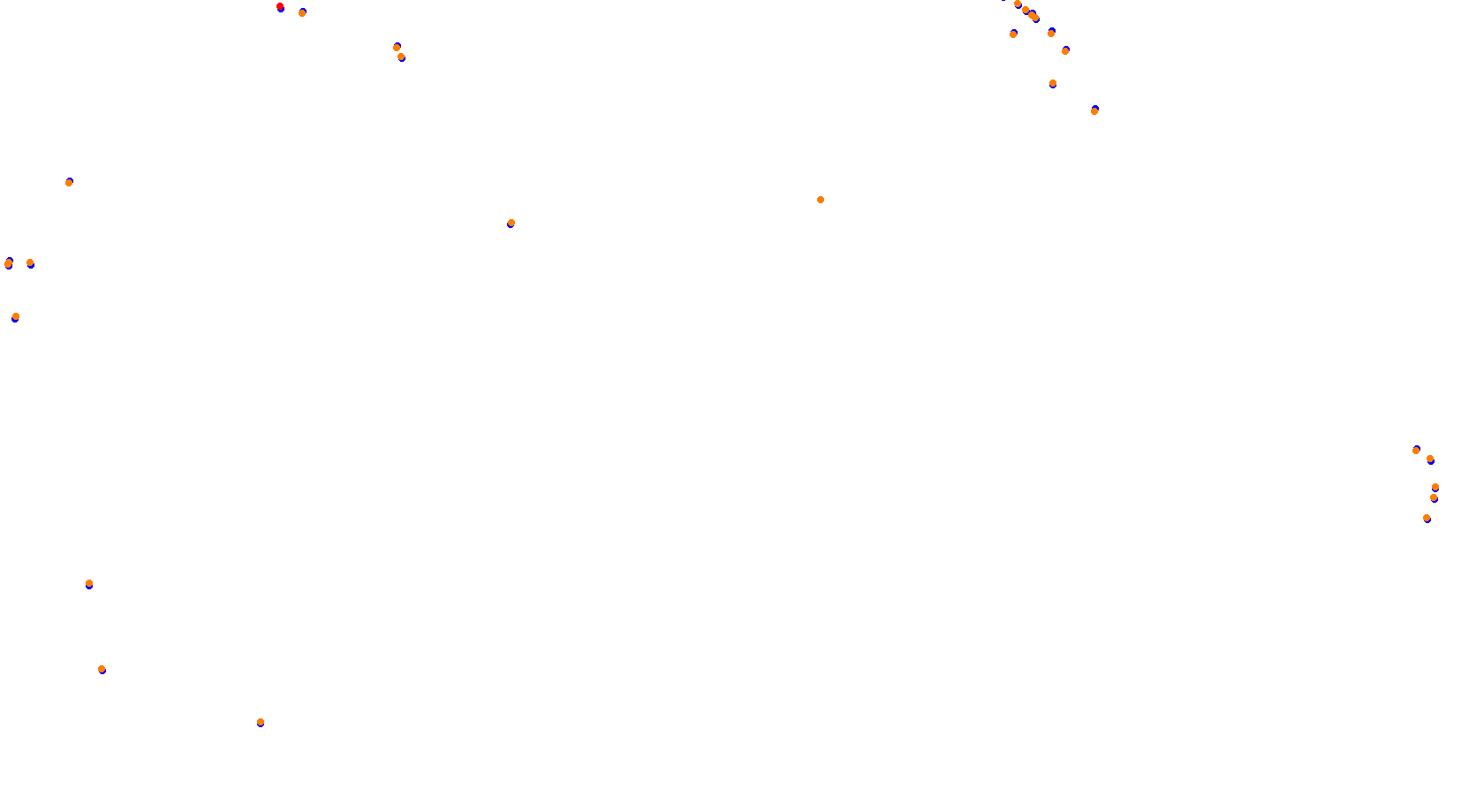 MoSport Park 2012 collisions