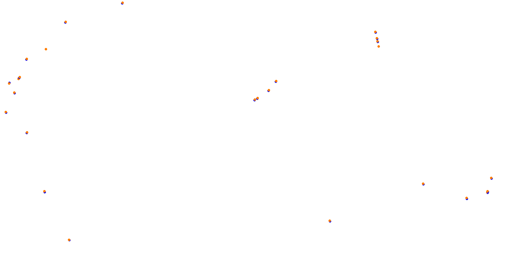 MoSport Park 2012 collisions