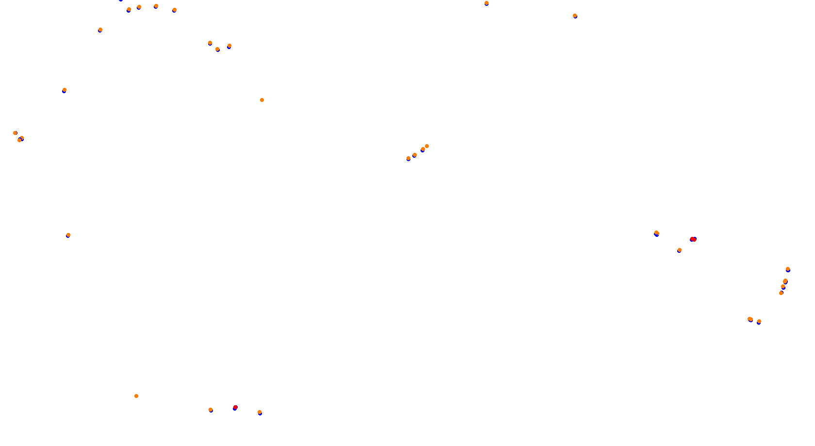 MoSport Park 2012 collisions