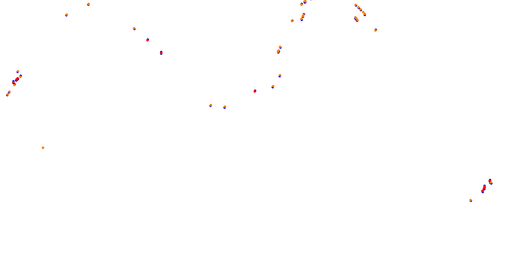 MoSport Park 2012 collisions